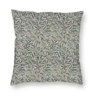 Крутой винтажный Чехол на подушку с изображением Вильяма Морриса из ивы, домашний декор, двухсторонний текстильный Чехол на подушку с цветочным узором для гостиной