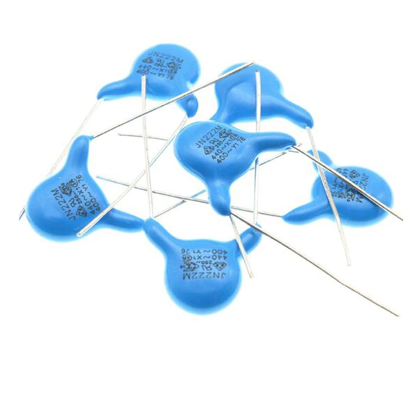20 шт. предохранительный конденсатор X1: 400 В Y1: Y2: 250 470PF 1NF 2.2NF 3.3NF 4.7NF 10NF|Конденсаторы|