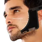 Инструмент для укладки бороды, инструмент для бритья, трафарет, шаблон и обрезка, встроенная расческа TXTB1