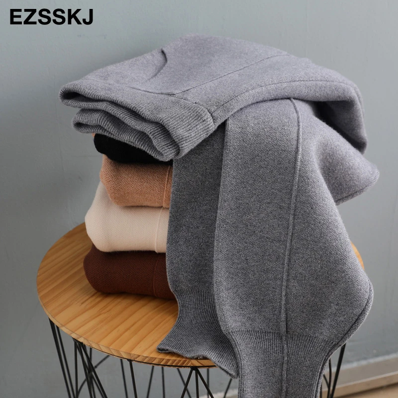 Шикарные осенне-зимние шикарные шаровары женские свободные брюки удобные