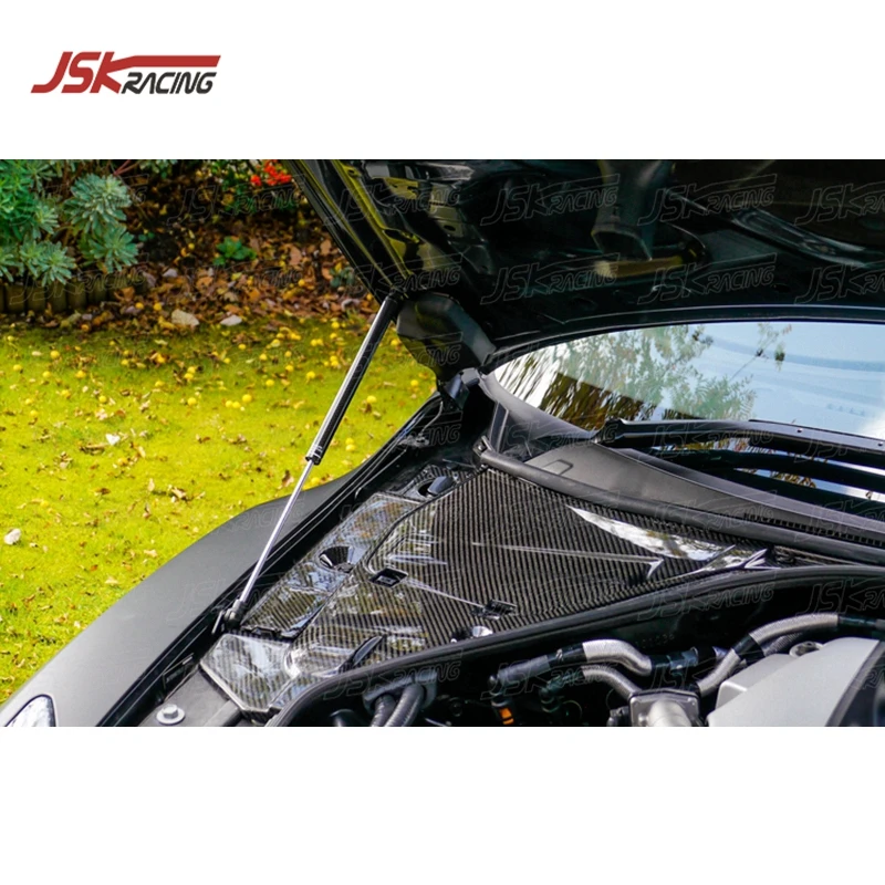2008-2016 CARBON FIBER BRAKE FULID &amp BATTERY ENGINE COVER FOR R35 GTR (JSKNSR508026) | Автомобили и мотоциклы