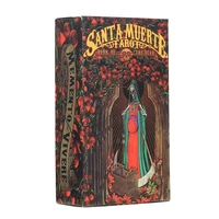 oracle cards santa muerte tarot board game entertainment creative divination game card with full english pdf guidebook