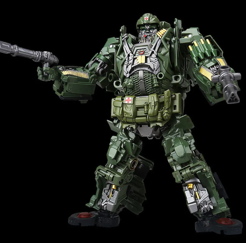 Weijiang трансформация игрушка гончая фигурки фильм грузовик модель Abs 23 см сплав MW003 негабаритный деформационный автомобиль робот для детей