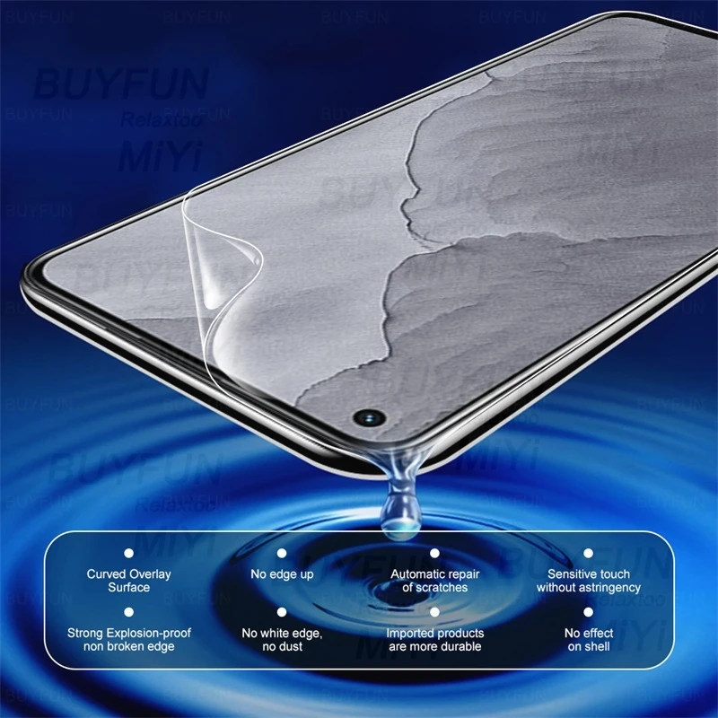 3pcs 999d curved front hydrogel film for realme gt master edition 5g screen protector not glass on realmi gt master 2021 5g film free global shipping