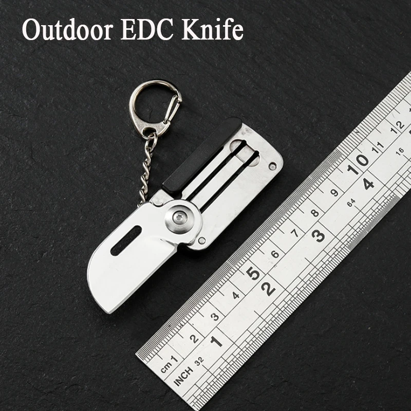 Мини-нож из холодной стали для кемпинга креативный Карманный фиксированный