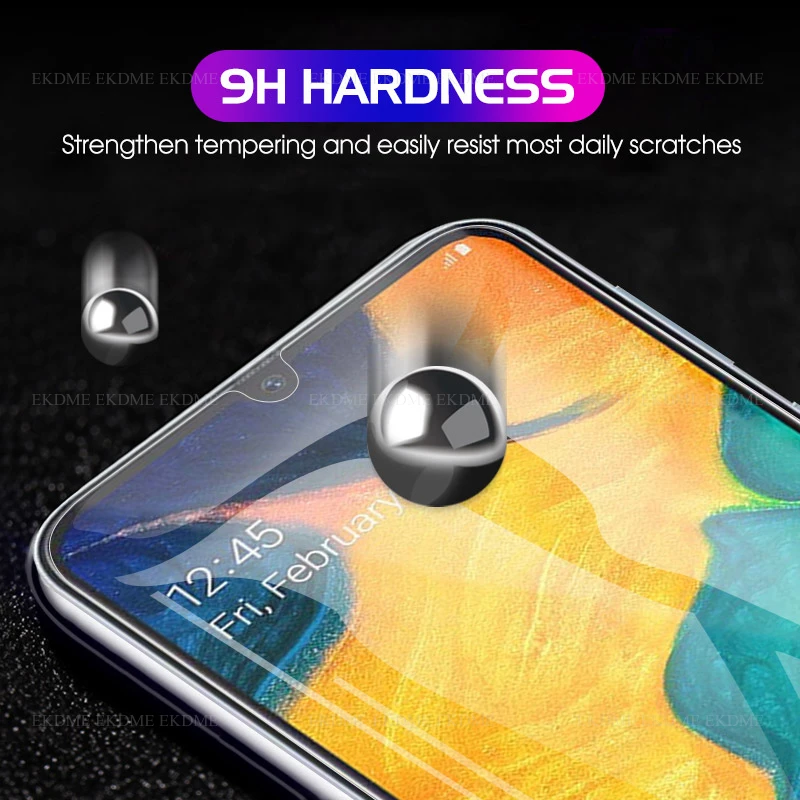 2 1 шт защитное закаленное стекло для экрана samsung Galaxy A30 A50 A20 A30S A50S A90 A70 переднее с