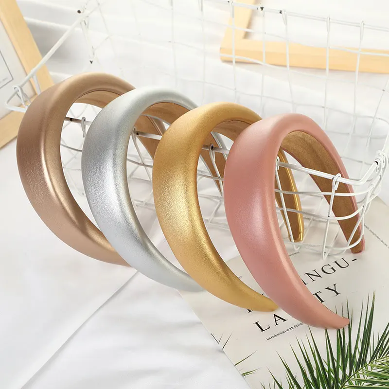 Головные уборы Fioday из искусственной кожи для женщин однотонные толстые головные