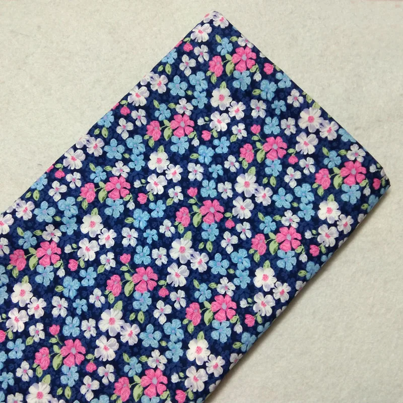 Изящная хлопчатобумажная Поплиновая ткань 50x145 см | Дом и сад