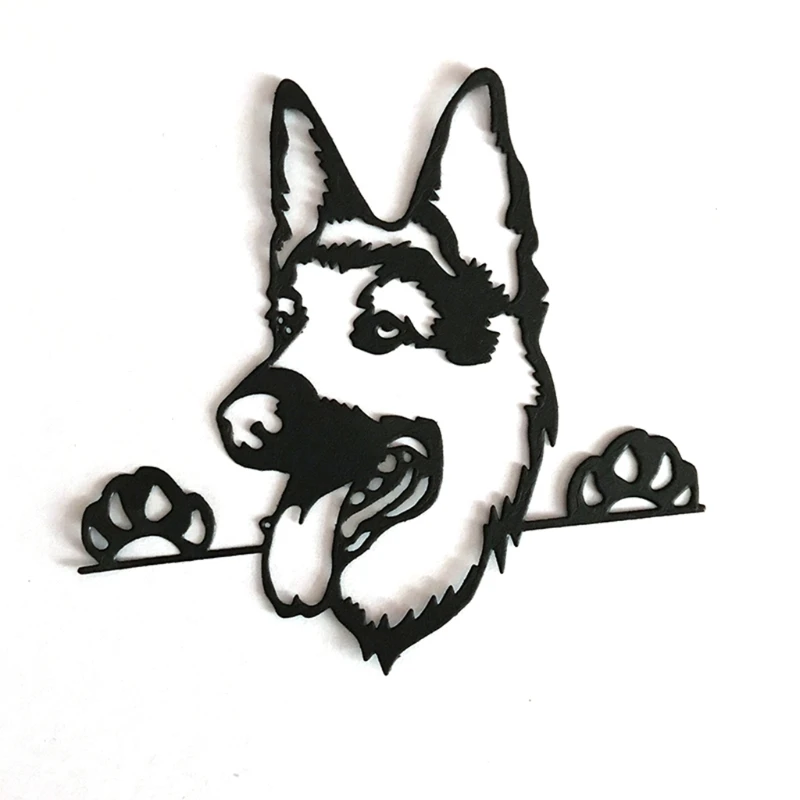 

Naughty Dog Metal Cutting Dies Stencil Scrapbooking DIY Album Stamp Paper Card 95AA