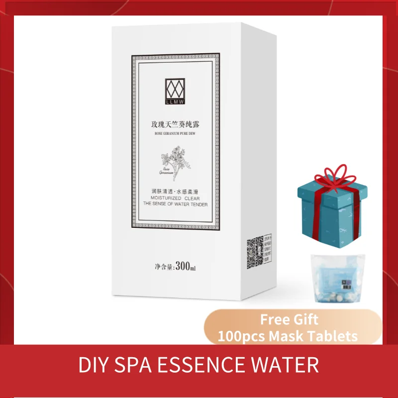 

Чистая растительная эссенция из розового герана , для восстановления воды,