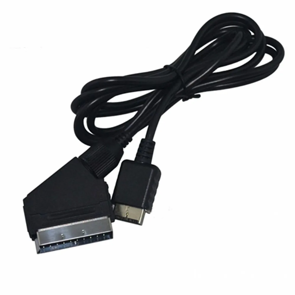 1 8 м для Sony Playstation PS1 PS2 PS3 RGB SCART кабель ТВ AV свинец Замена Соединительный PAL/NTSC