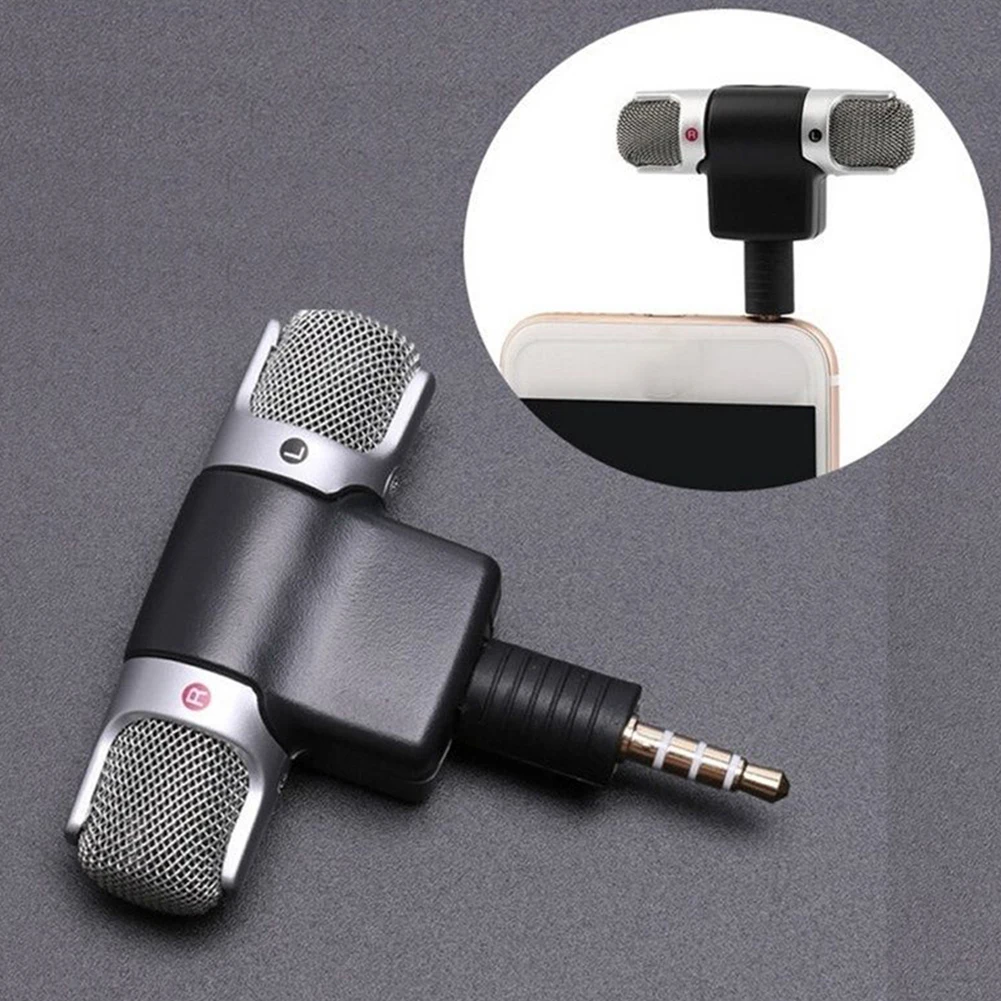 Online Chatting Recording Plug And Play Singing Home 3.5mm Universal For Laptop Talk Stereo Mini Microphone | Электроника