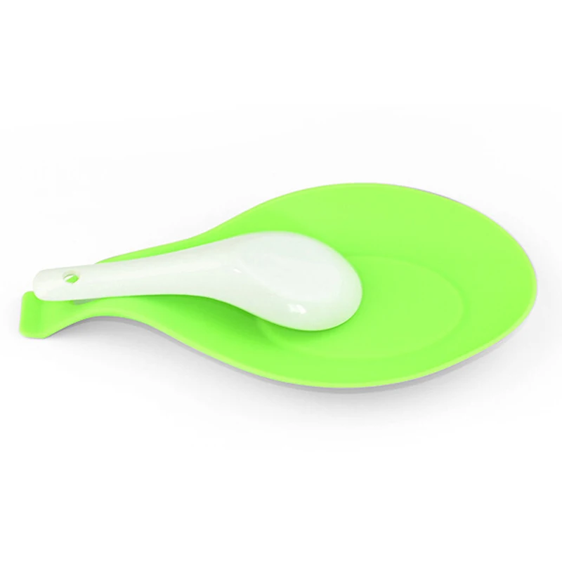 Силиконовые кухонные принадлежности ложка изоляционные термостойкие коврики