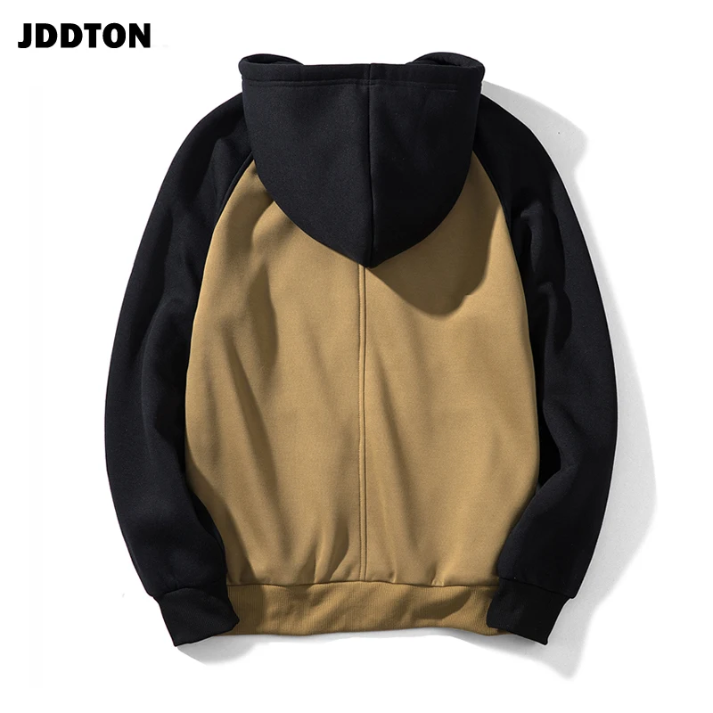 JDDTON Осенняя мужская Повседневная Свободная уличная одежда с капюшоном удобный