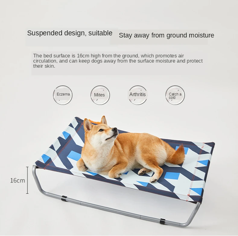 저렴한 PETKIT 대형 개 침대 개 야영 침대 지상 개집 겨울 따뜻한 애완 동물 침대 골든 리트리버 푸들 Shiba Inu 개 침대