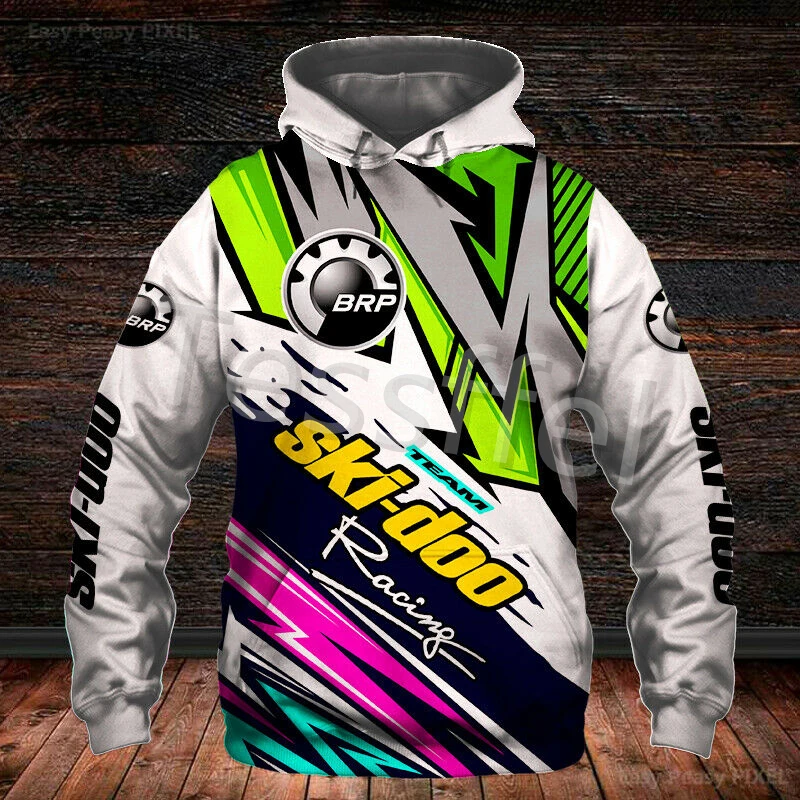 

New Can-am 3D Printed New Fashion Men's Hoodie Personality Zipper Jacket Motorcycle Unisex Hip Hop Sportswear