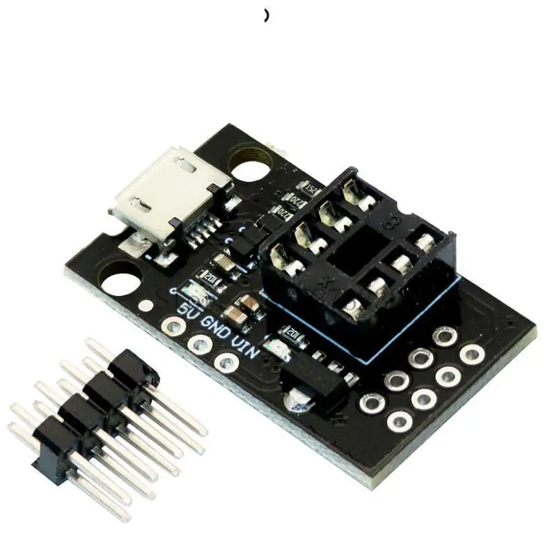 Подключаемая плата разработки ATTINY для ATtiny13A/ATtiny25/ATtiny45/ATtiny85 программирующий