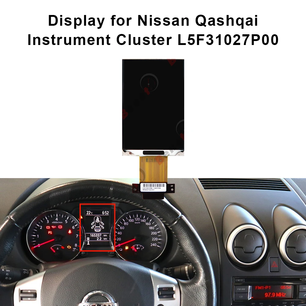 Дисплей для Nissan T31 X-Trail Rogue Qashqai кластер инструментов L5F31027P00 | Автомобили и