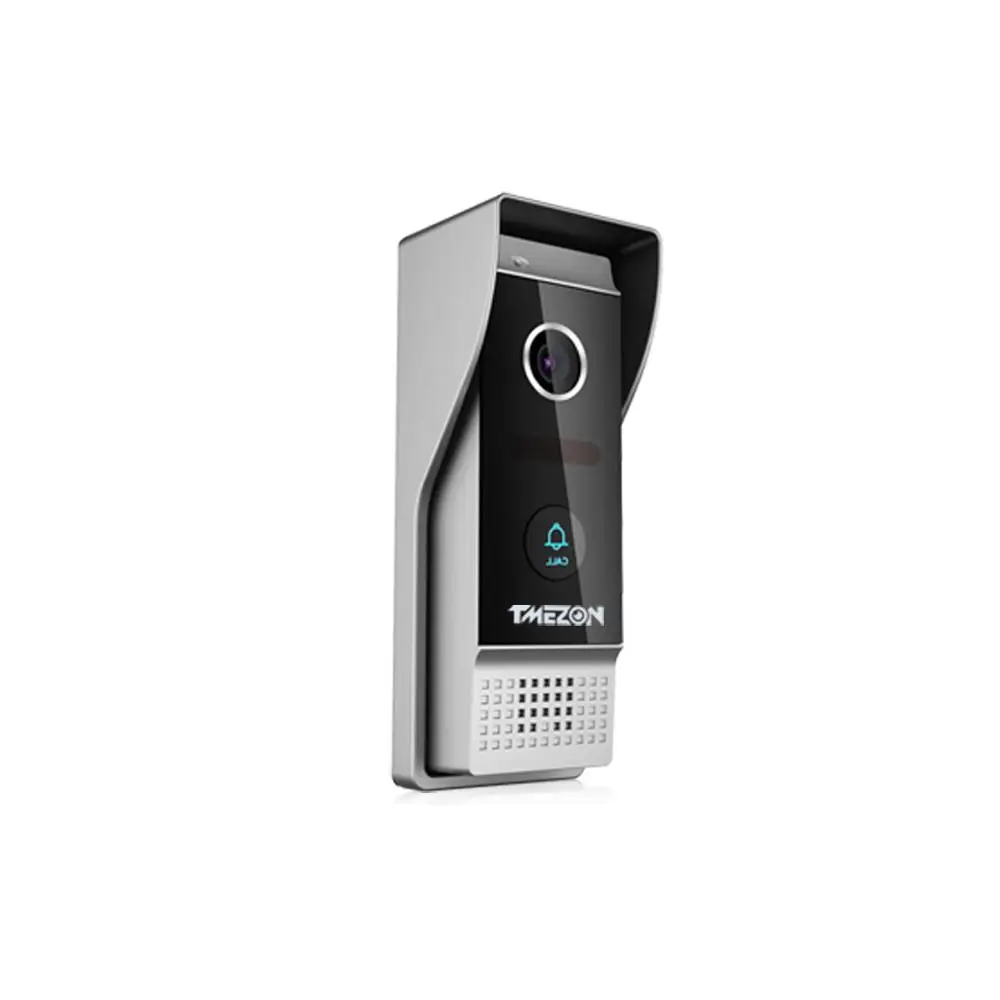 

TMEZON Wired Doorbell Video Outdoor Unit 1200TVL (need to work with Tmezon IP 7 inch intercom monitor, cannot work alone)