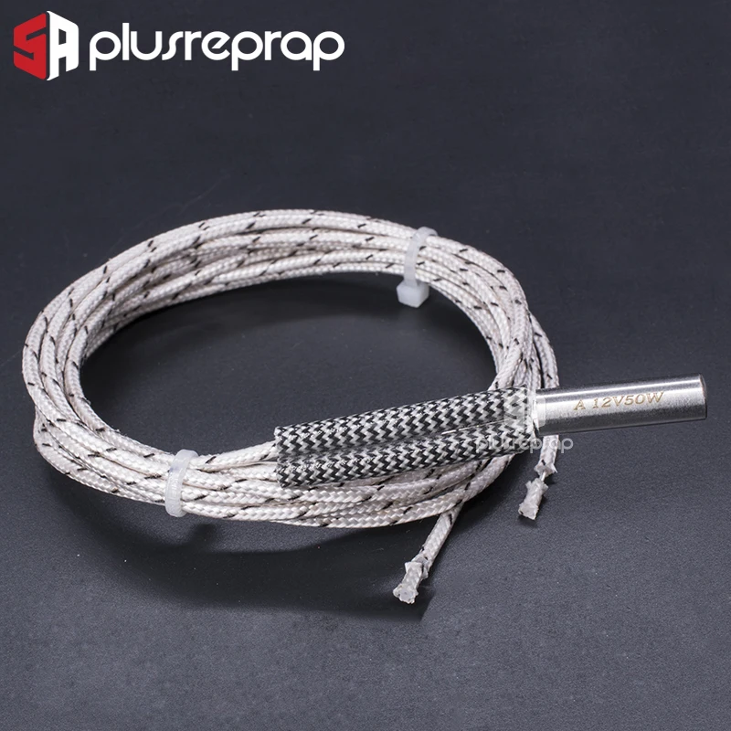 Нагреватель керамического картриджа 12 В/24 В 40 Вт 50 запчасти для 3D-принтера с ЧПУ