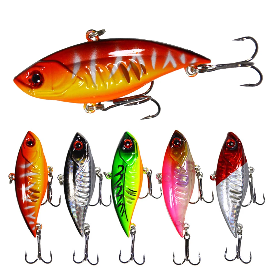 

Уличные рыболовные принадлежности VIB, приманка с 3D глазами, рыболовная снасть, вибрационная приманка, качели, приманка, ротационный Усиленн...