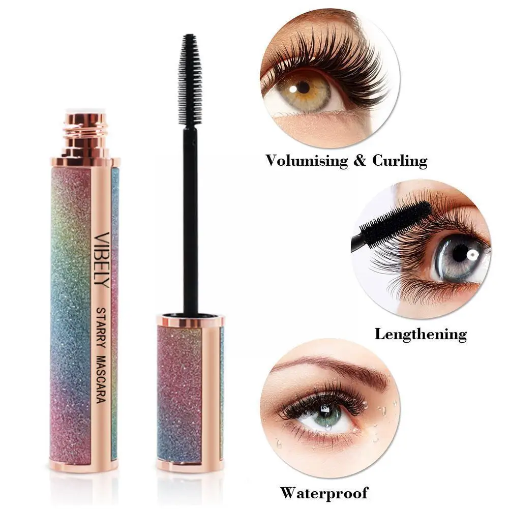 

Black Eyelash Extension Massage Moisturizer Fast Dry Extension Natural Thick Black 4D Natural Lengthening Curling Eyelash G9J3