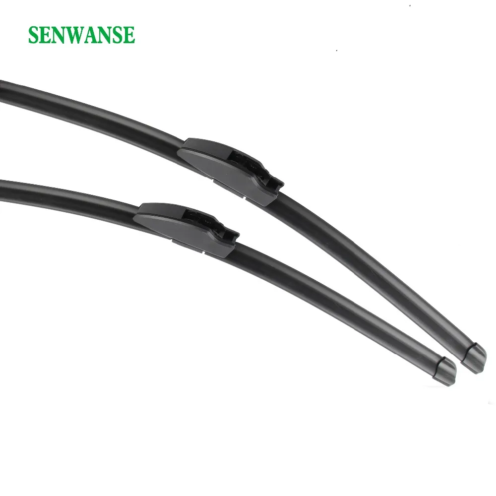 Senwanse Windshield Wiper blades for Nissan Note 2006-2016 pair 24+14"car front window windscreen wiper auto accessories
