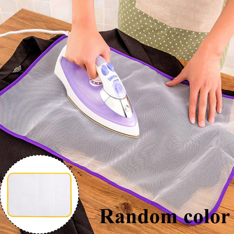 

Hot Sold Ironing Pad Random Color Ironing Board Ironing Insulation Pad Protective Press Mesh 1PC 40*60cm Ironing Cloth 35*50cm