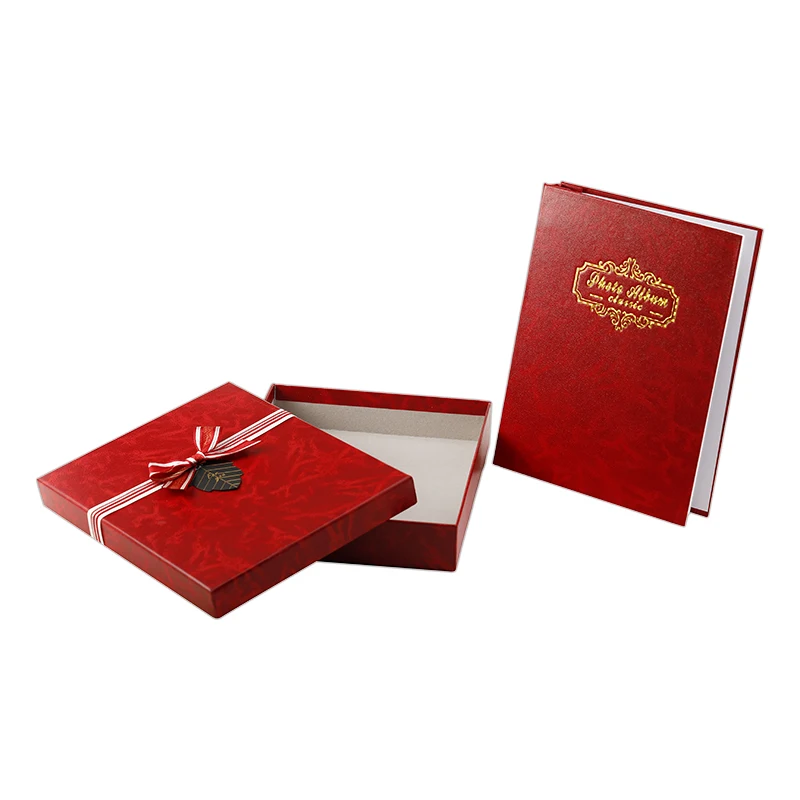 

200 Pockets For 4''x6'' Photos Happy Valentine's Day For You Classic Red Photo Album For Lovers & Couples Memory Souvenir Gifts