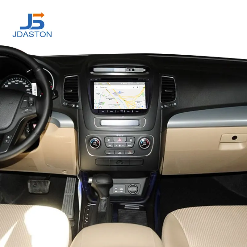 JDASTON Android 9,0 Автомобильный мультимедийный плеер для kia Sorento 2013 wifi DVD CD gps навигация 2 Din автомагнитола стерео 4 Гб ram SD