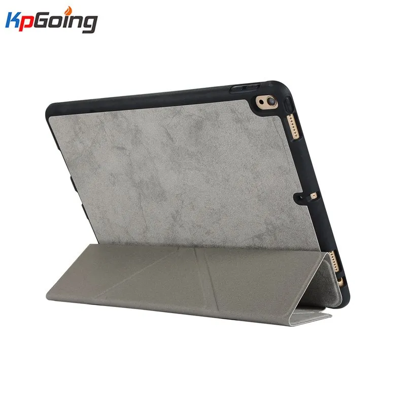Для iPad Pro 10,5 чехол из искусственной кожи тонкий смарт-чехол Автоматический Режим сна/пробуждения для Apple iPad Pro 10, " чехол с держателем карандаша