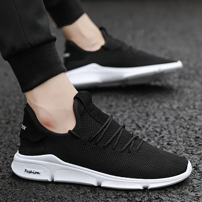 

Fashion Men Casual Shoes Lace-Up Breathable Light Male Shoes Adult Footwear Sneakers Men Trainers