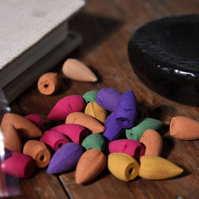 125 шт. ароматические конусы для чаепития|Благовония и курильницы| |