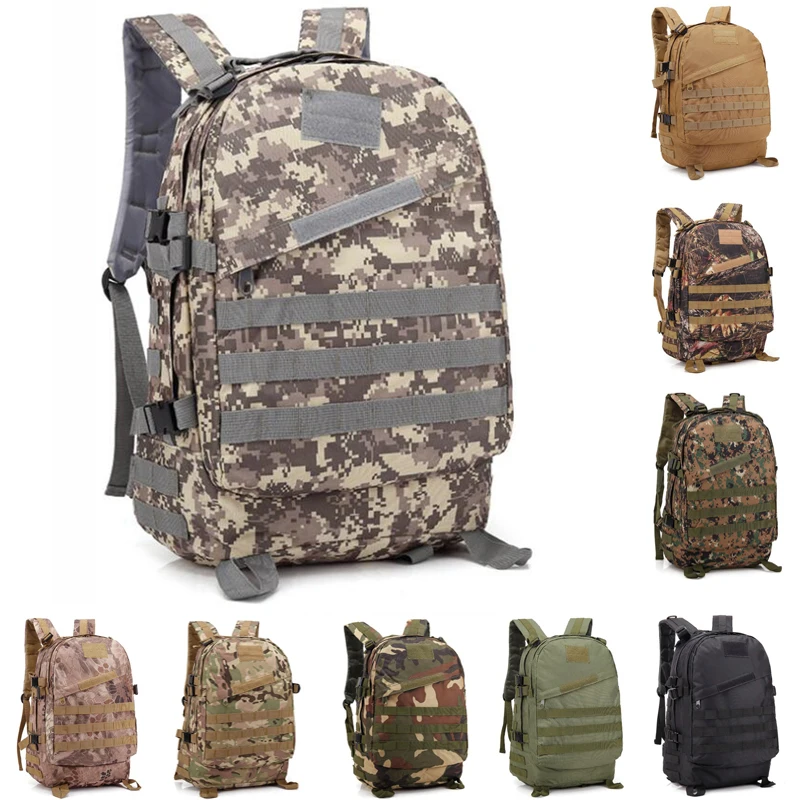 

Hunting Camouflage Military Backpack Army Tactical Molle Assault Bags Outdoor Hiking Trekking Camping Backpack 40L