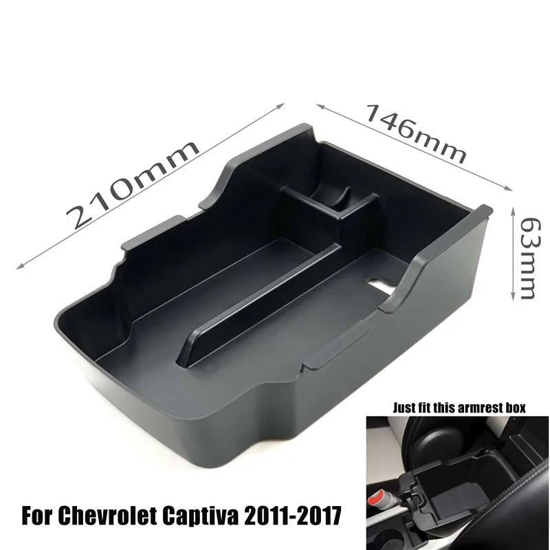 

Подлокотник для Chevrolet Equinox Captiva Malibu XL, контейнер для хранения центральной консоли, органайзер для хранения и поддержания порядка, чашка для монет, держатель