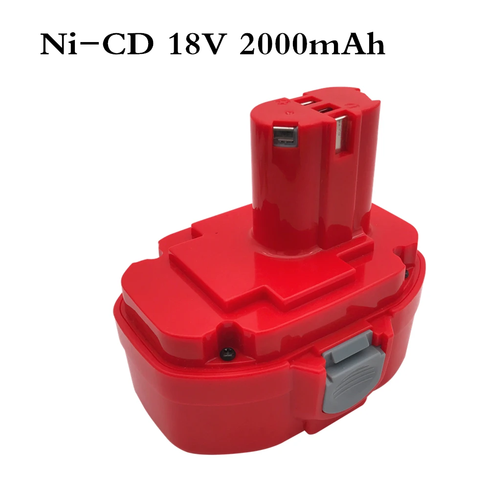 

18V 2.0AH 2000mAh Ni-CD Rechargeable Power Tool Battery for MAKITA 1822 192826-5 192827-3 PA18 18 Volt