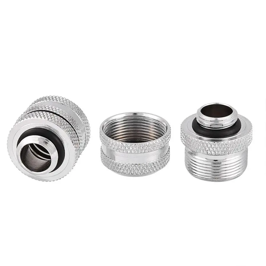 2 шт./компл. G1/4 нити водные магистрали из Желтой меди с арматура для систем