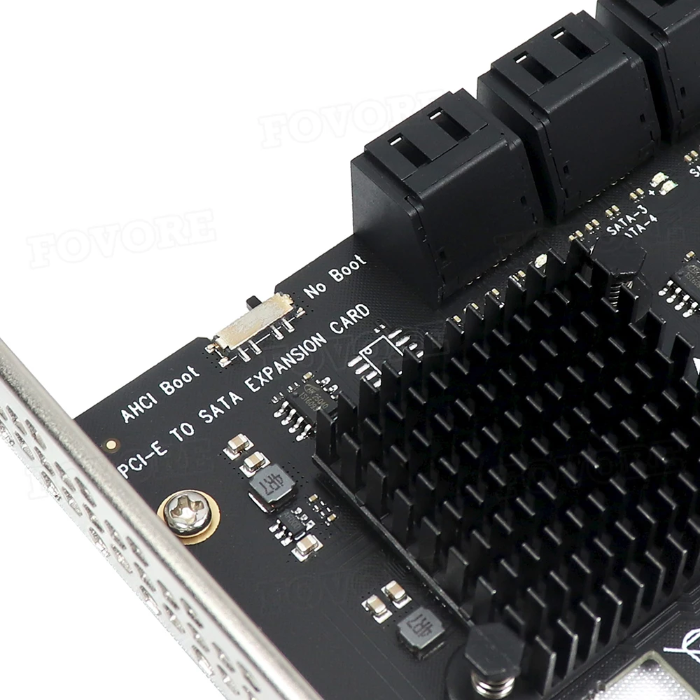PCI Express на 6 портов SATA Гбит/с адаптер PCIe x1 3 III 0 контроллер PCI-e SATA3 карта расширения