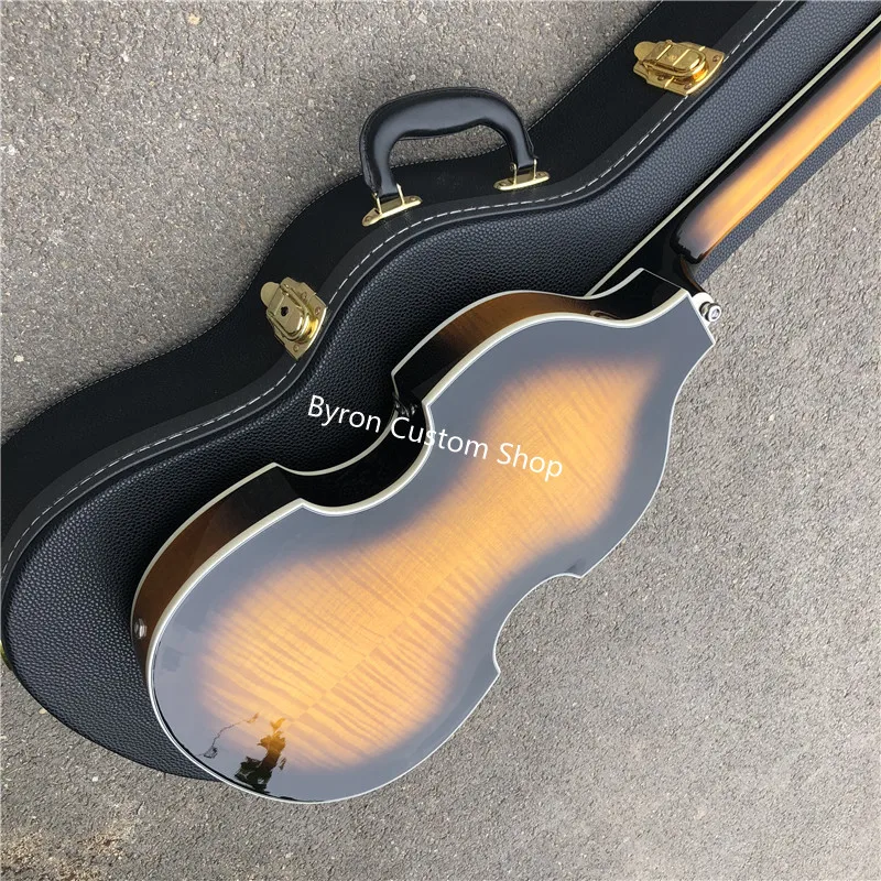Бесплатная доставка оригинал ручная работа 4 струны басов Hofner 61 стиль винтажный