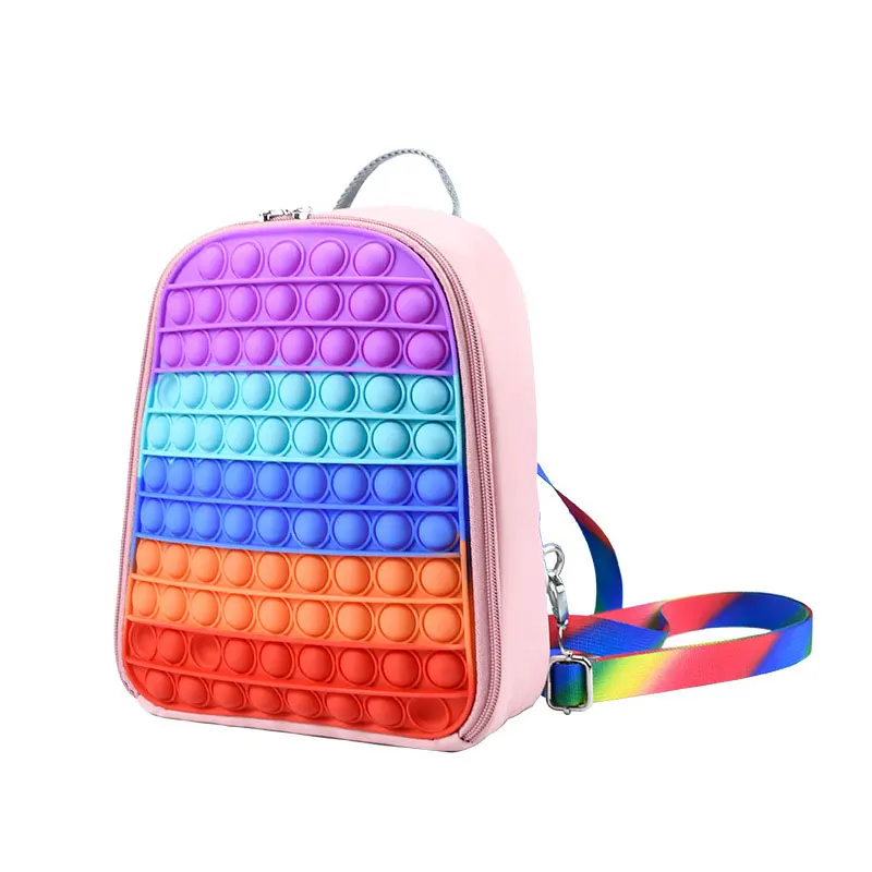 POP-mochila con burbujas para adulto, juguete antiestr&eacute;s suave, blando, antiestr&eacute;s-3