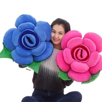 simulation rose flower pillow cushion baby stuffed toys three dimensional petal fashion sofa cushion gift