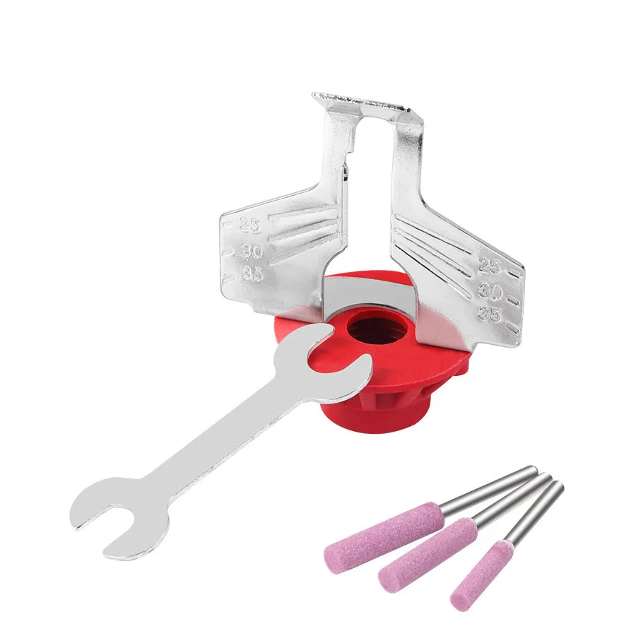 

Chainsaw Sharpening Kit Electric Grinder Sharpening Polishing Attachment Set Saw Chains Tool Drill Rotary Accessories Set