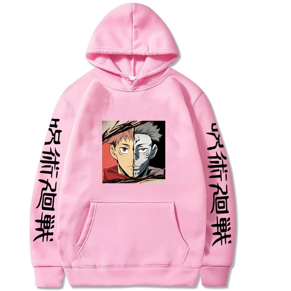 

Anime Cartoon Jujutsu Kaisen Hoodies Sweatshirts Printing Pullovers Men/women Long Sleeves Unisex Harajuku Hip Hop Tops 300