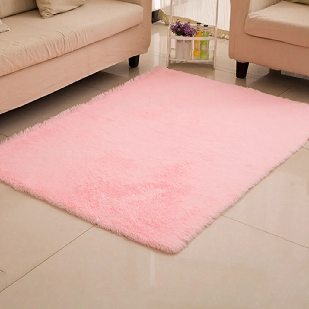 Супер мягкие прямоугольные коврики из искусственного меха овчины для спальни