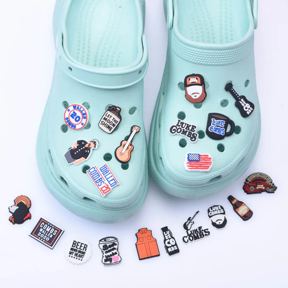 1pcs Black Voters Matter Shoe Charms Croc JIBZ Accessories Designer Black Girl Magic Clog Shoes Buckle Soft PVC BLM Charm