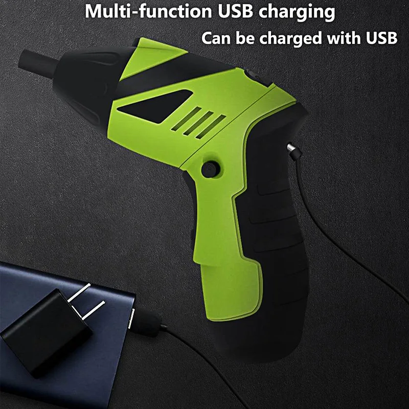 Электрическая отвертка перезаряжаемая литиевая батарея вращающаяся на 90