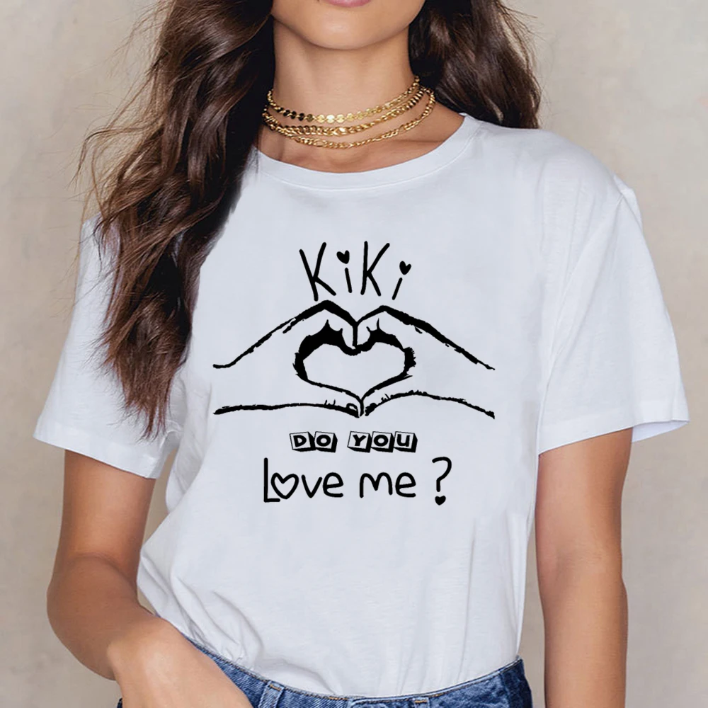

Tops T Shirt Women Kiki Maternity Fit Inscriptions Cotton Female Shirt