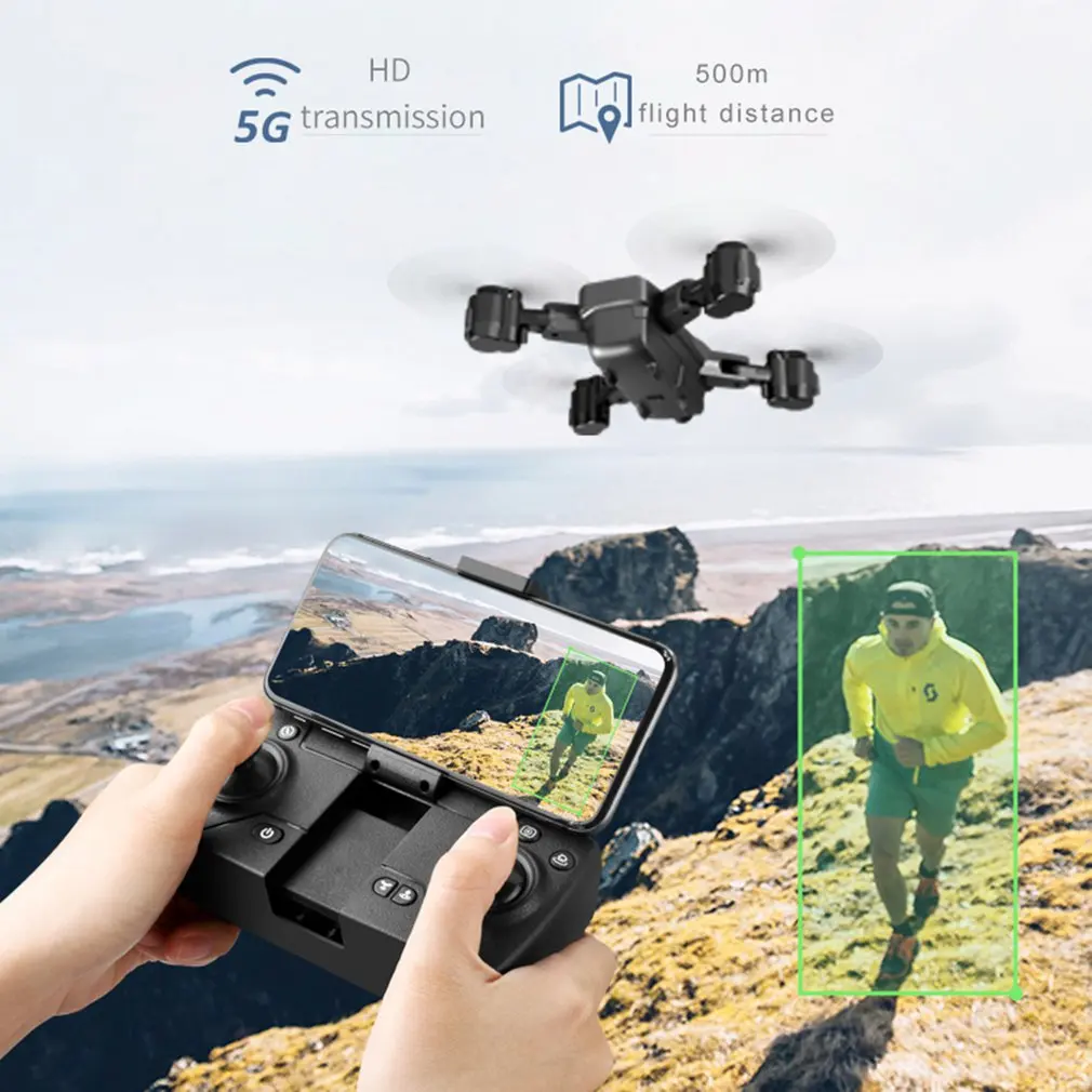 2021 NEW Drone 4k profession HD Wide Angle Camera 1080P WiFi Fpv Drone Dual Camera Height Keep Drones Camera Helicopter Toys