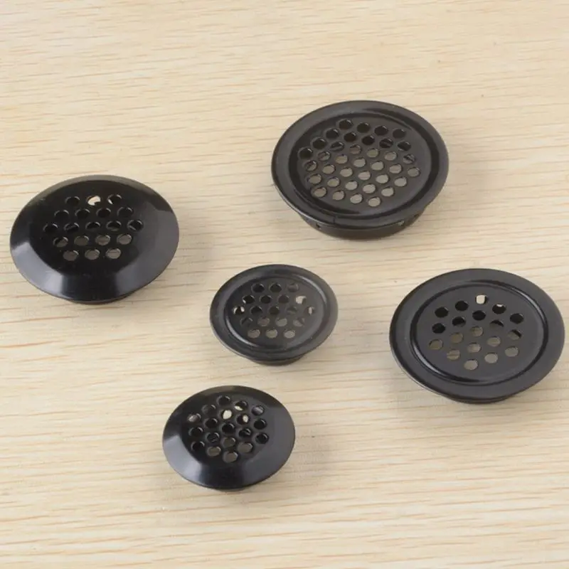 Комплект вентиляционных крышек из нержавеющей стали с сетчатым отверстием для