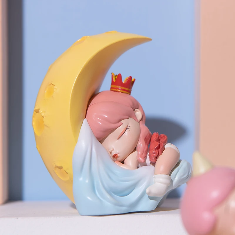 

Игрушки в стиле аниме «Королевство сладкой мечты», фигурка-сюрприз из ПВХ, модель глухая коробка, подарок на день рождения, 9 шт./компл.